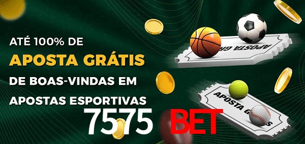 7575 Bet Ate 100% de Aposta Gratis